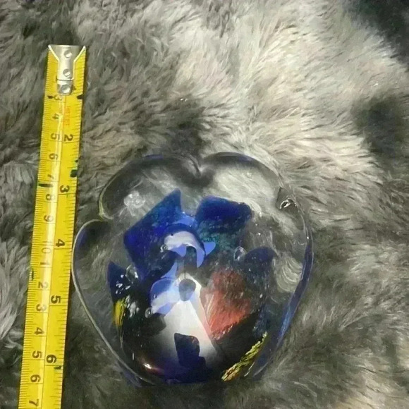 Art Glass Paperweight Fish  Aquarium
Multi-Color Coral Reef - Picture 3 of 4